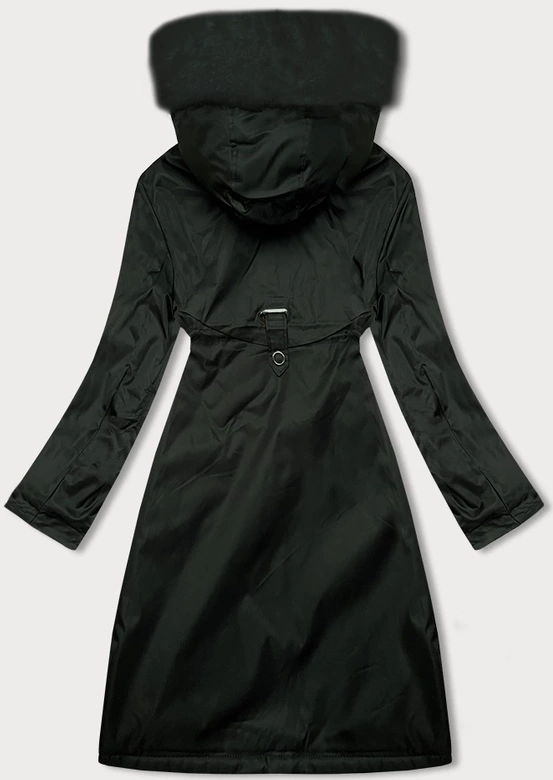 Parka damska zimowa z futerkiem S'West army (R558-11)