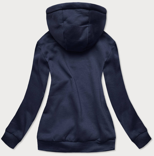 Damska bluza dresowa ciemny granat (w02-25)