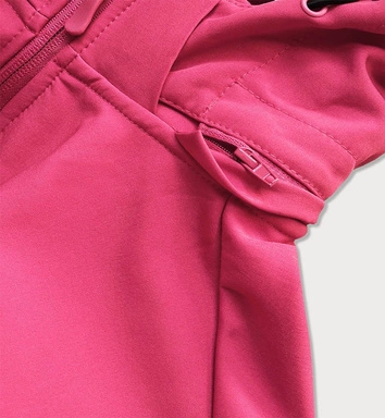 DAMSKA KURTKA-BLUZA TREKKINGOWA FUKSJA (HH018-51)
