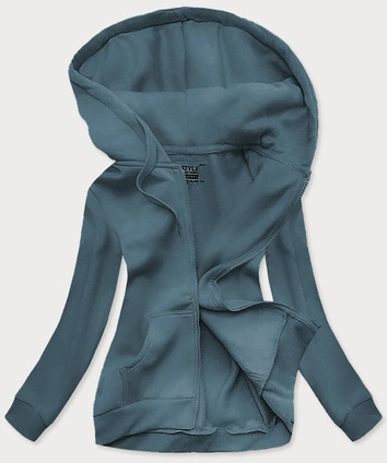 Bluza damska sportowa szaroniebieska (W03-09)