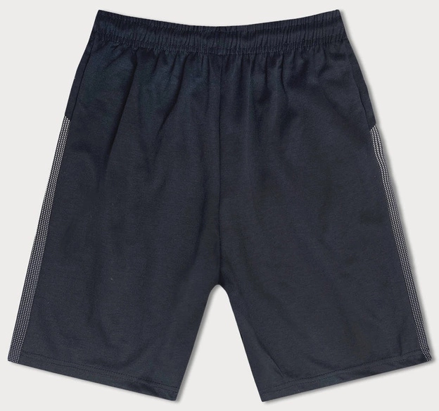 Krótkie spodenki męskie granatowe (8K923-25)