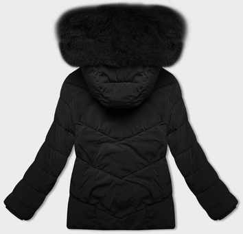 Luźna przejściowa kurtka damska bombka J Style czarna (16M9181-392)