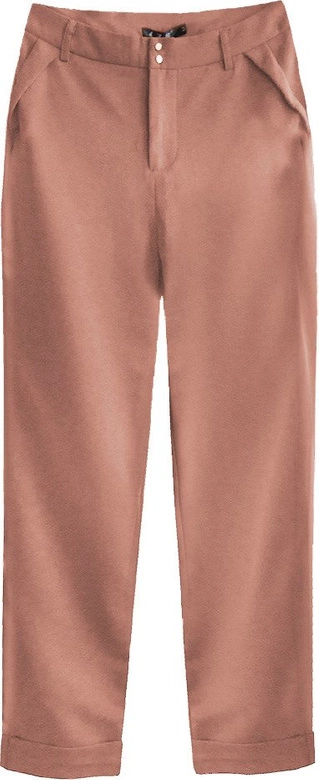 ELEGANCKIE SPODNIE RUDE (6152)