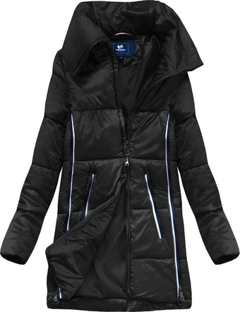 KURTKA Z LAMPASAMI CZARNA (J9-001)