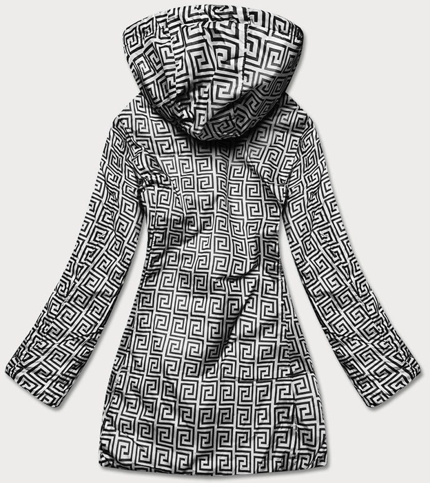 DWUSTRONNA KURTKA DAMSKA PIKOWANA CZARNA (PC-7502-1)