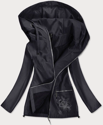 Kurtka damska wiatrówka granatowa (7705)