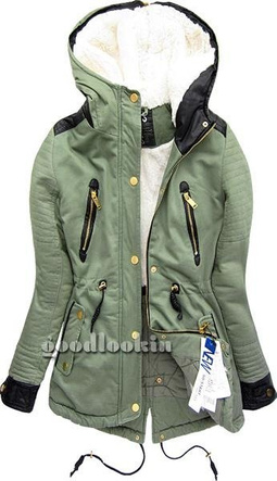 PARKA ZIMOWA GO-START ZIELONA 1 (AH-CK675)