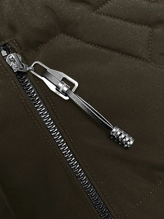 Bezrękawnik damski z kapturem s'west khaki (b8176-11)