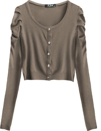 KRÓTKI SWETEREK KAKAOWY (X1517X)