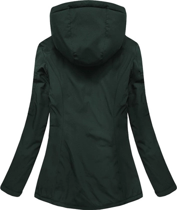 Dwustronna kurtka przejściowa zielono-granatowa (7699)