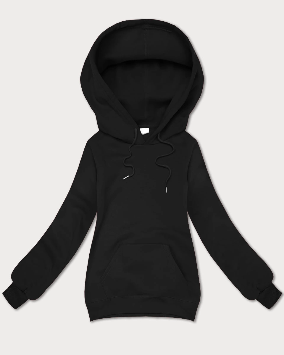 Luźna bluza kangurka z kapturem S'West czarna (B-11#)