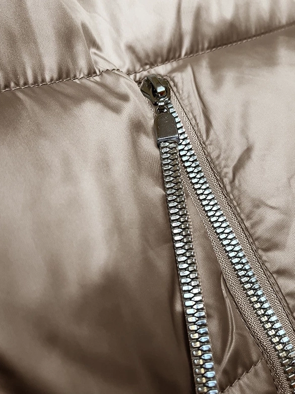 Damska kurtka bombka S'west beżowa (B8192-12)