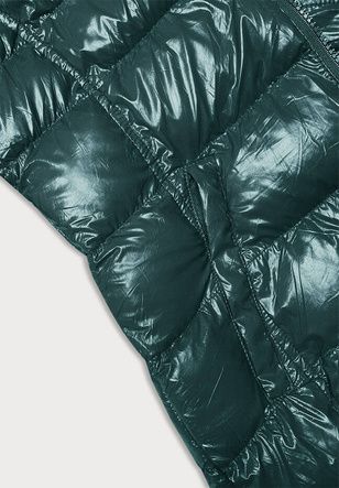 Lakierowana kurtka damska J.Style morska (16M9162-238)