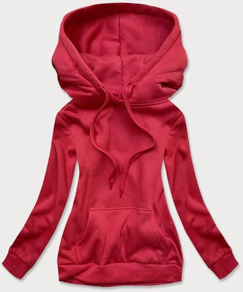 Damska bluza dresowa czerwona (W02-18)