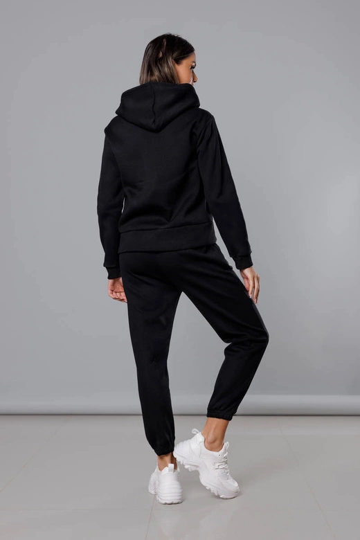 Komplet dresowy damski czarny (YP-1138)