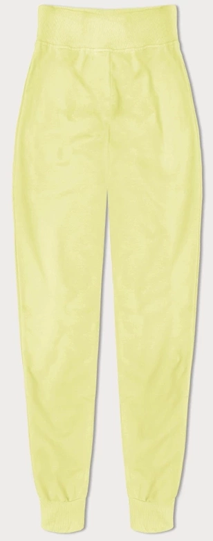 Cienkie spodnie dresowe cytrynowe (CK03-33)
