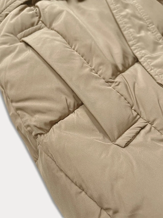 Przejściowa kurtka z paskiem J Style beżowy (16M9183-62)