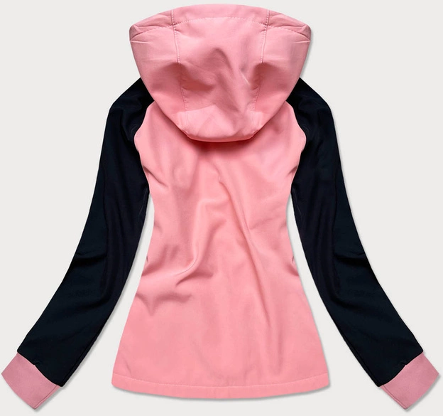 SPORTOWA KURTKA DAMSKA TYPU SOFTSHELL RÓŻOWA (HD184-25)