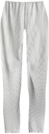 BŁYSZCZĄCE LEGGINSY W KROPKI BIAŁE (324/1ART)