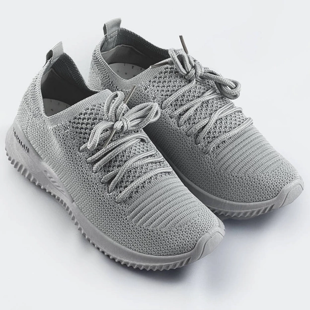 LEKKIE BUTY SPORTOWE DAMSKIE SZARE (XA052)