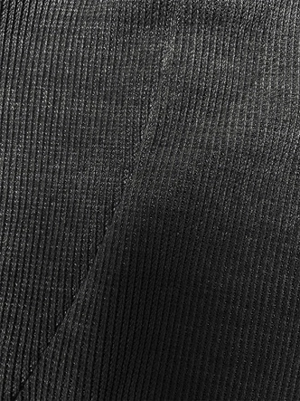 Prążkowany komplet damski grafitowy (AMG-341A)