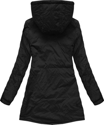 DWUSTRONNA PARKA Z KAPTUREM KHAKI (W645)
