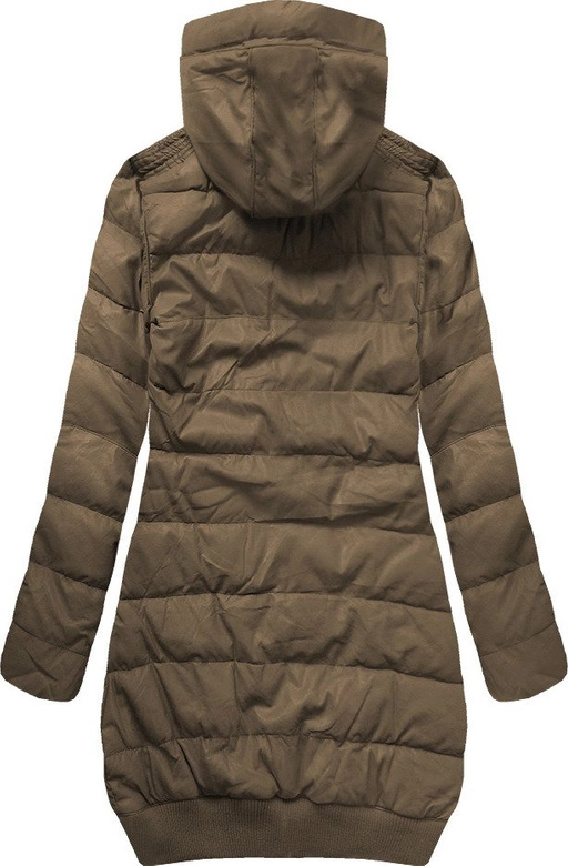 KURTKA Z EKOSKÓRY BRĄZOWA (66001)