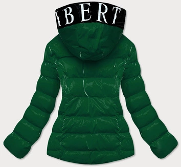 Damska kurtka pikowana zielona (w807#)