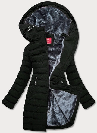 Kurtka zimowa damska czarna (m-21307)