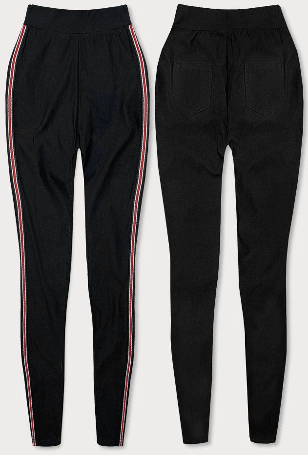 Legginsy z kieszeniami czarne (Q-73)