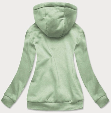 Damska bluza dresowa pistacjowa (W02-60)