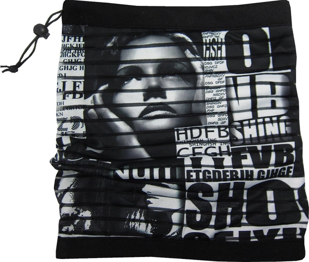 KOMIN Z NADRUKAMI 2W1 CZARNY (2009)