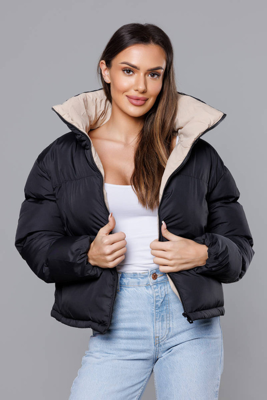 Przejściowa kurtka puffer czarna (5M3115-392)