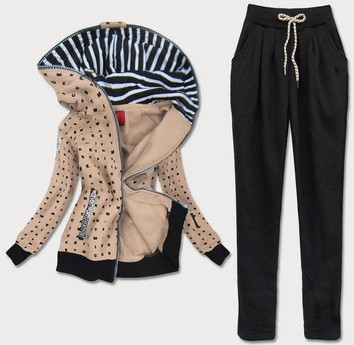 DRES DAMSKI MYSZKA MIKI BEŻOWY (AMG748)