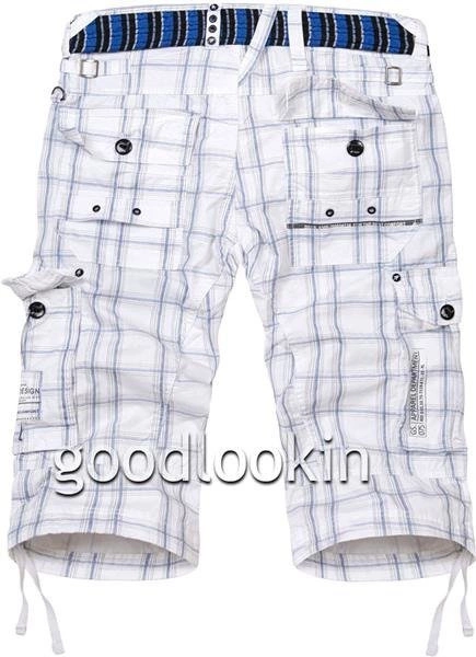 BIAŁE SPODENKI Z PASKIEM I'GO-START (13P24)