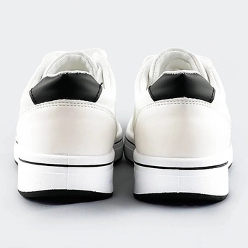 Sportowe buty damskie biało-czarne (ad-587)