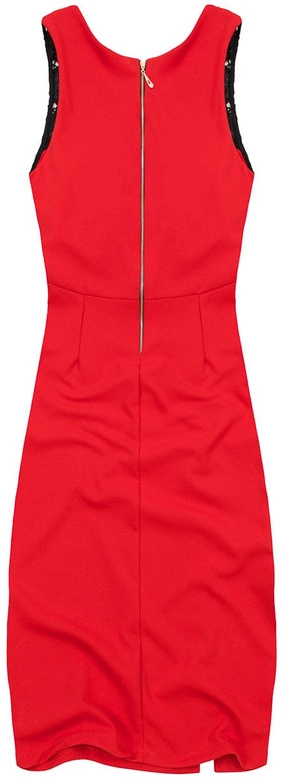 SUKIENKA Z GIPIURĄ CZERWONA (88146)