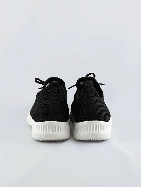 Lekkie adidasy damskie wsuwane czarne (ym-147)