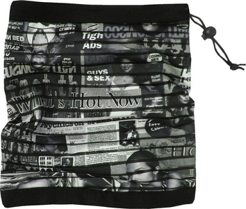 KOMIN Z NADRUKAMI 2W1 SZARO-ZIELONY (2009)