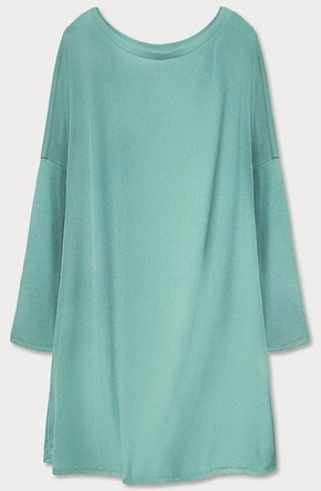 SUKIENKA Z OPUSZCZANYM RAMIENIEM SELEDYNOWA (667ART)