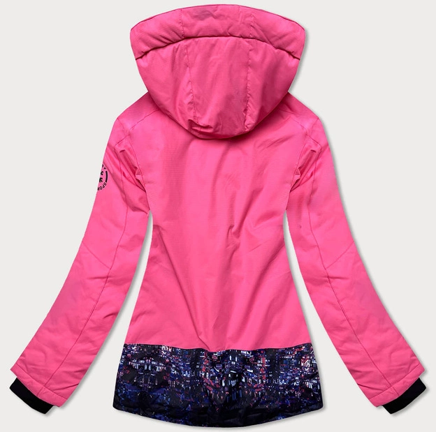 DAMSKA KURTKA ZIMOWA SPORTOWA RÓŻOWA (B2373)