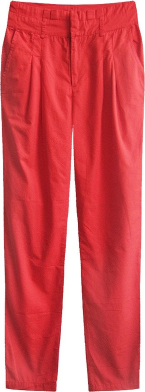 BAWEŁNIANE SPODNIE KORALOWE (2216)