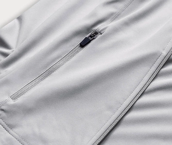 Dopasowana bluza damska szara (hd154-03)