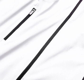 Damska bluza ze stójką biała (hd150-45)