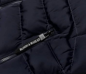 KAMIZELKA DAMSKA Z PUCHEM NATURALNYM GRANAT (RQW6815)