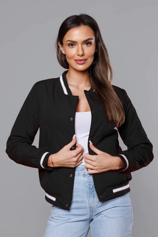 Kurtka damska bomberka czarna (16M9070-392)