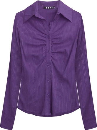 ELEGANCKA KOSZULA FIOLETOWA (1084)