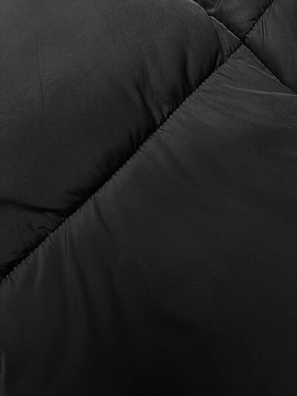 Taliowana kamizelka damska czarna (16M9093-392)