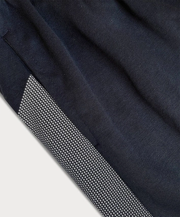 Krótkie spodenki męskie granatowe (8K923-25)