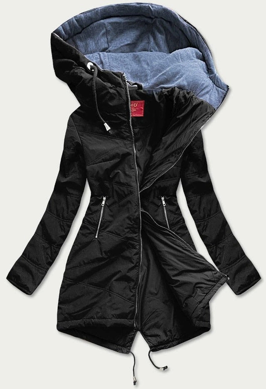 TALIOWANA KURTKA DAMSKA CZARNA (M-165)